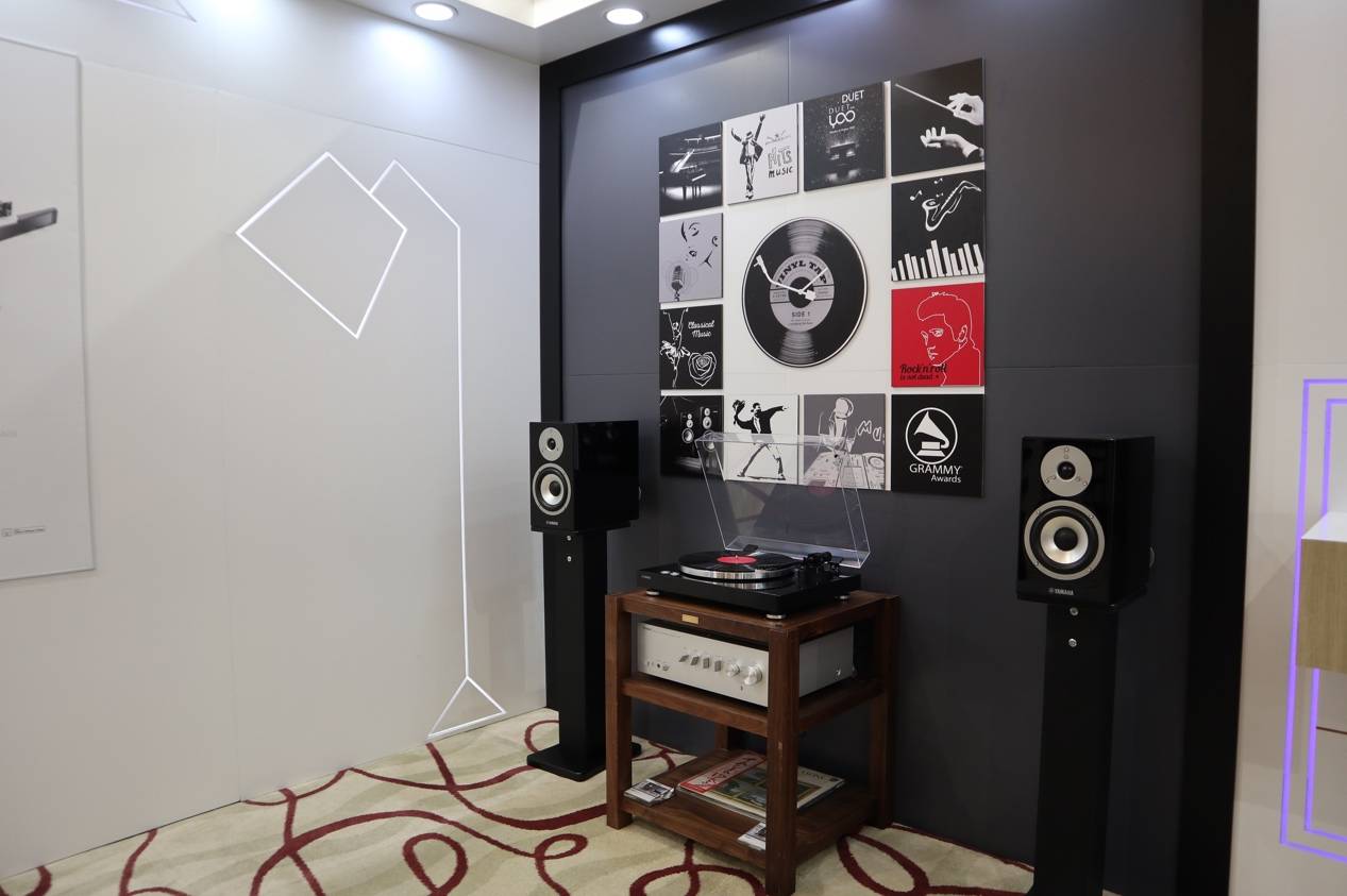 娱乐音质新境界，金沙js93252携带家庭音响新品亮相2018广州国际音响唱片展