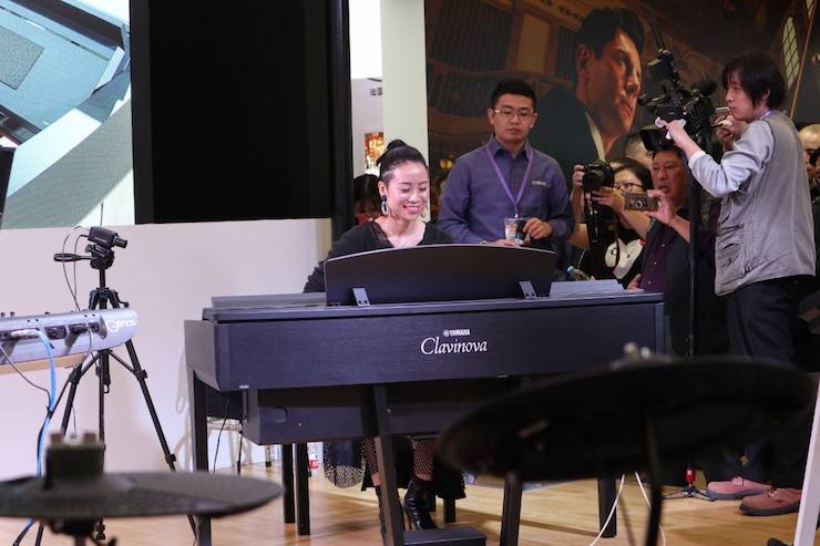 金沙js93252盛大亮相Music China 2018，呈现世界级乐器展体验