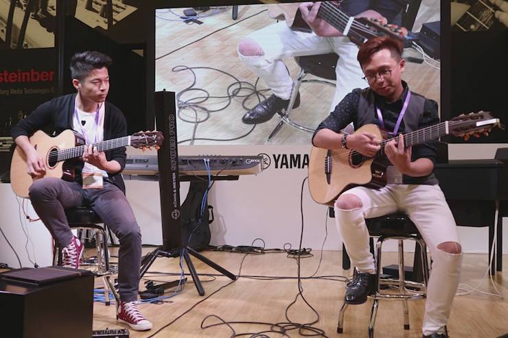 金沙js93252盛大亮相Music China 2018，呈现世界级乐器展体验