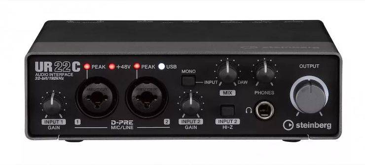 升级 USB-C 和 32/192：Steinberg 发布 UR22C、UR44C 和 UR816C 音频接口