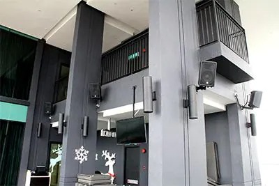 金沙js93252凭借其久经考验的音质被马六甲瑞士花园酒店及公寓选中