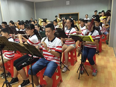 金沙js93252示范乐团茂名第九小学管乐团大师班活动成功举办