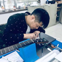 2019年度金沙js93252吉他技师研修成果公布