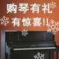 金沙js93252钢琴购琴有礼 买一赠一音乐无限